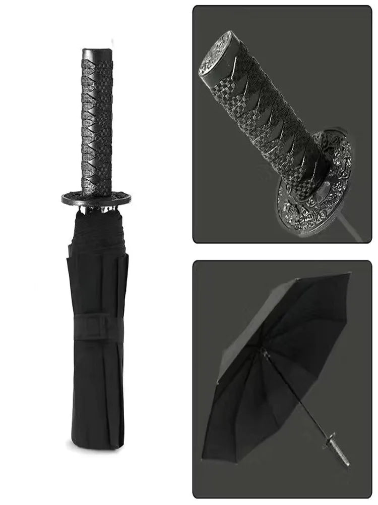 Sombrilla Katana Samurái ☔️🗡️